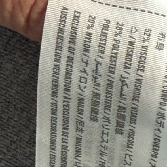 Abercrombie & Fitch grey short sleeve cardigan gold buttons size XL - Picture 11 of 11